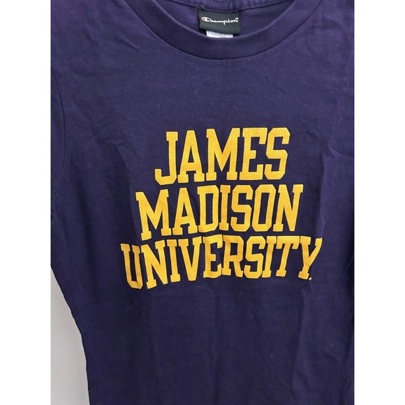 Champion Women's Small T-shirt James Madison University Short Sleeve - Picture 6 of 8